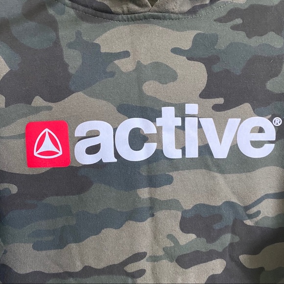 Active Basic Hoodie Camo Size Small - Picture 5 of 6